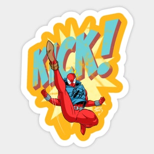 High Kick Sticker